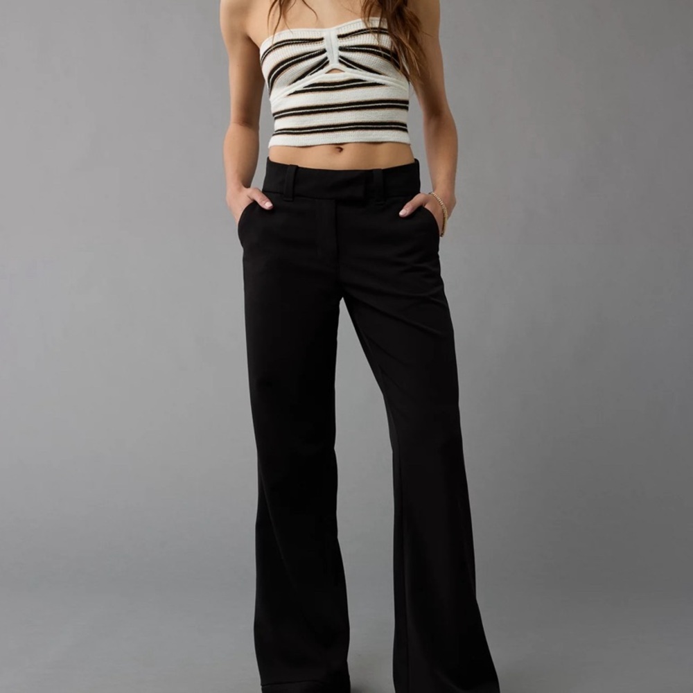 00 Short AE Stretch Low-Rise Flare Trouser